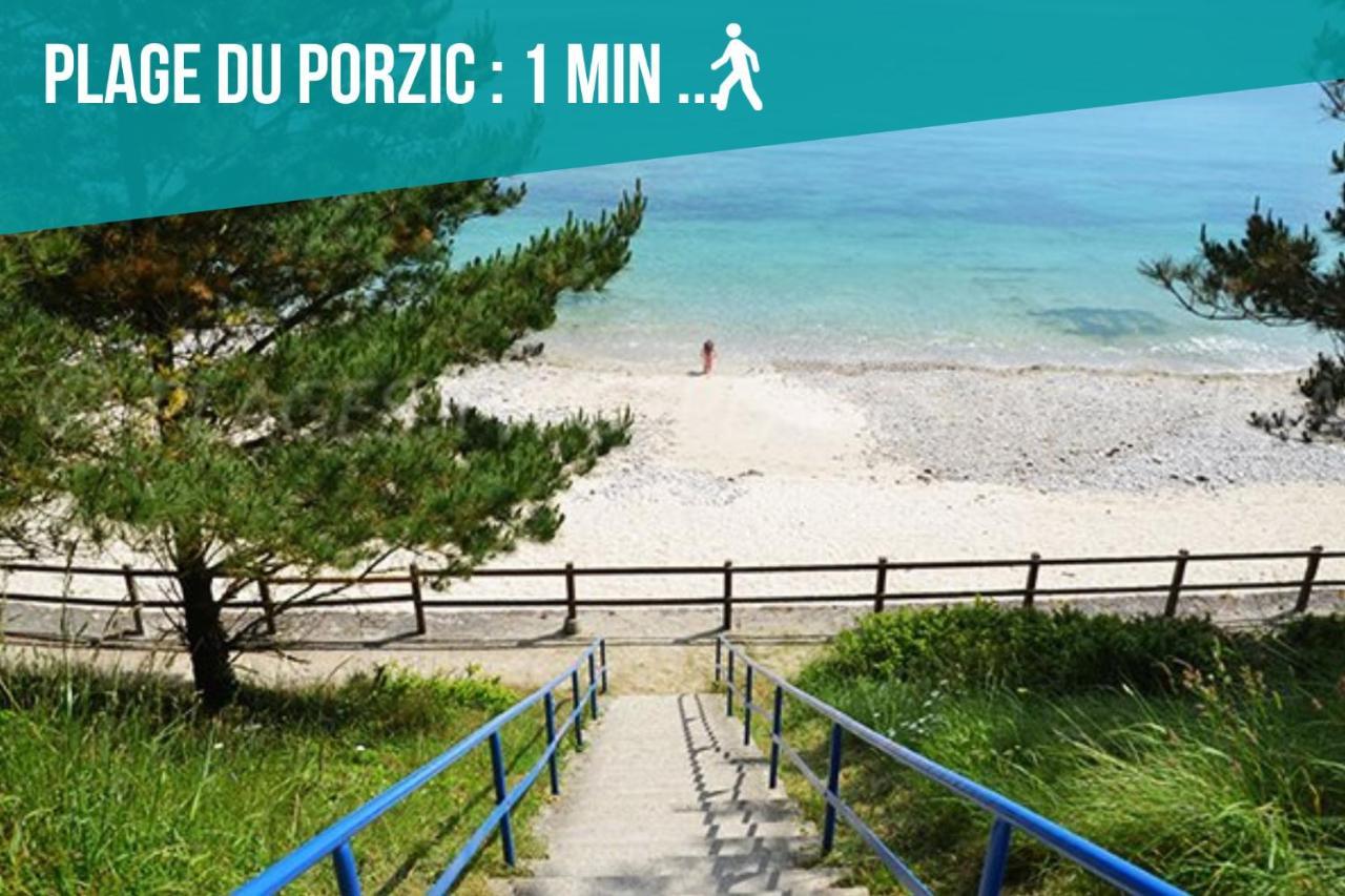 Vila Le Penty De Lesquiffinec Crozon Exteriér fotografie